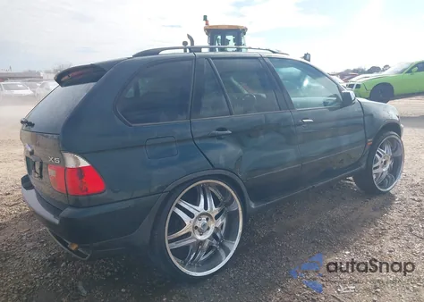 2001 BMW X5 3.0 из США, поврежденный, VIN WBAFA53551LM71506